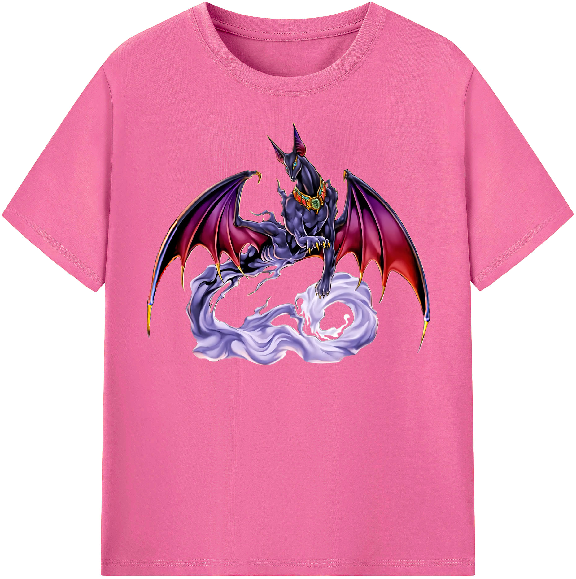 （画像用） 遊☆戯☆王 Yu-Gi-Oh! レディースカジュアルプリントTシャツ（綿100％）